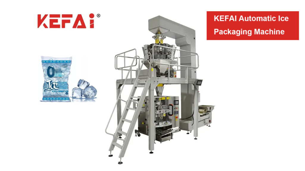KEFAI automaattinen monipäinen vaaka VFFS-pakkauskone ICE Cube