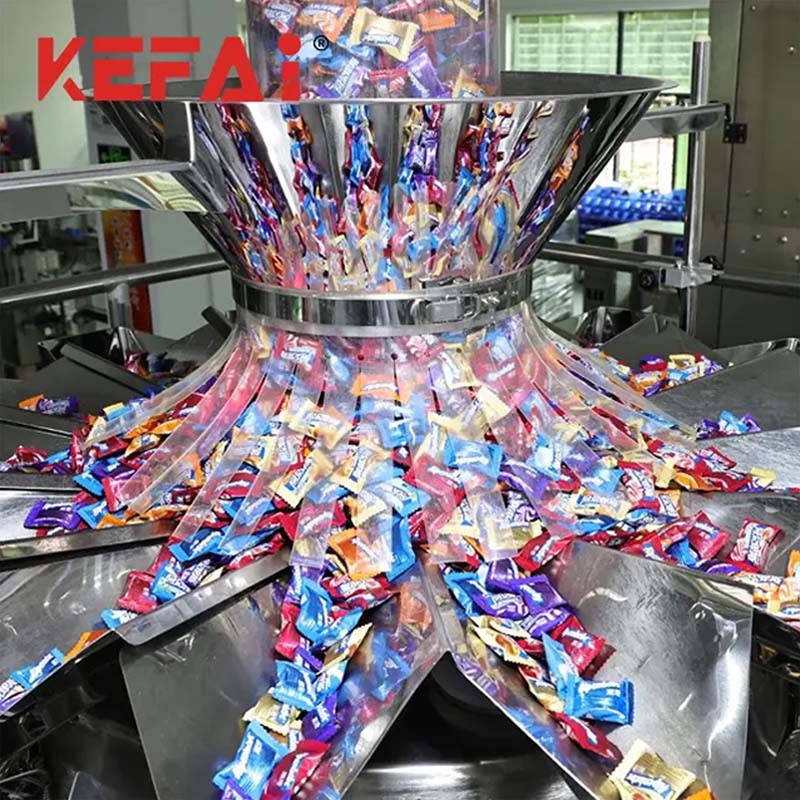 KEFAI Candy -pakkauskoneen yksityiskohta 1