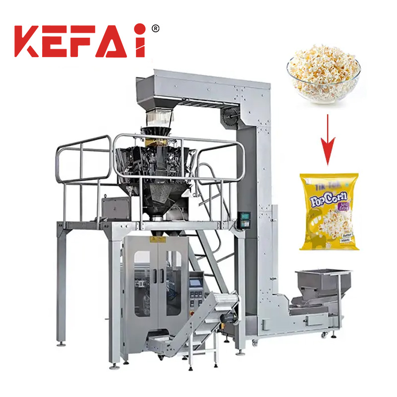 KEFAI monipääpainoinen popcorn-pakkauskone