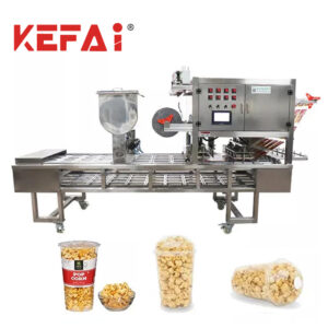 KEFAI Popcorn Cupin täyttötiivistyspakkauskone